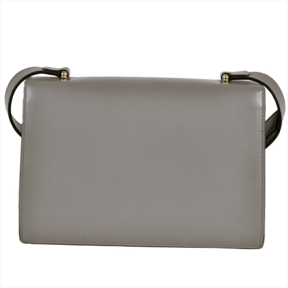 GUCCI Gray Leather Shoulder Bag - Picture 3 of 7